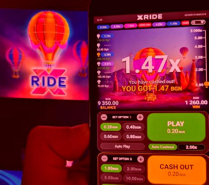 Xride slot machine