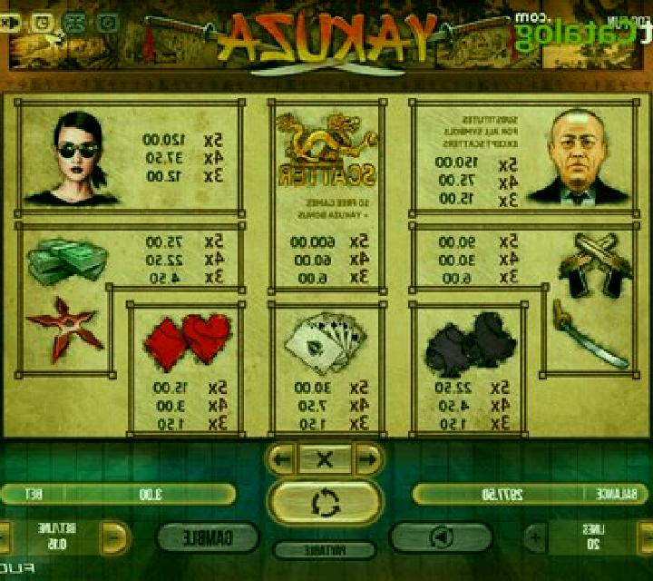 Yakuza (Fugaso) slot