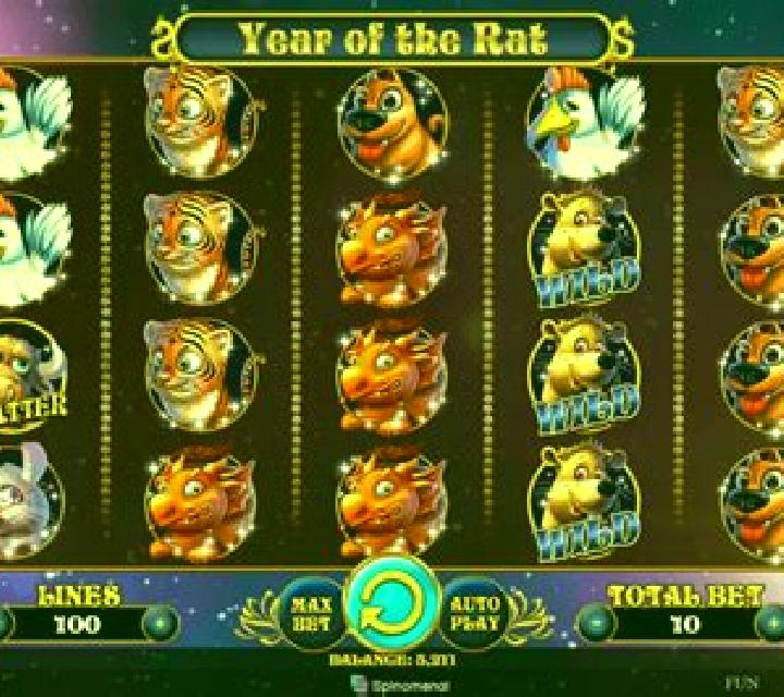 Year of the Rat (Spinomenal) slot game