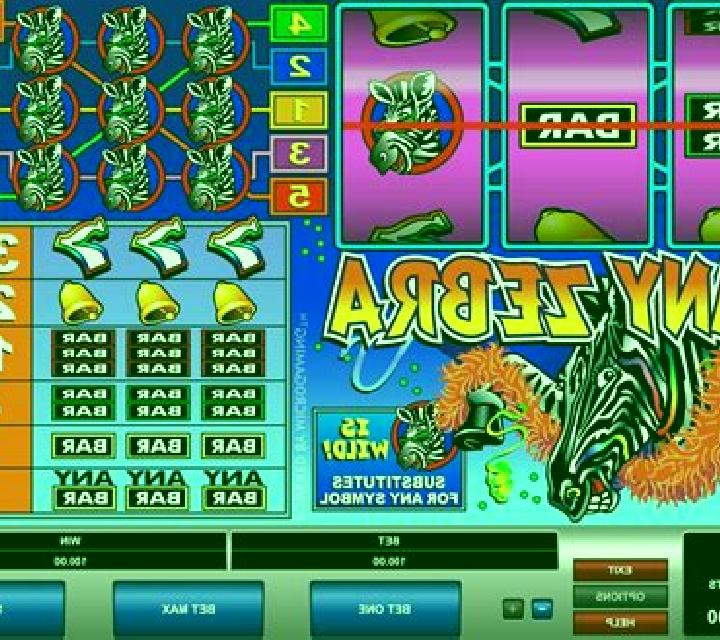 Zany Zebra slot game