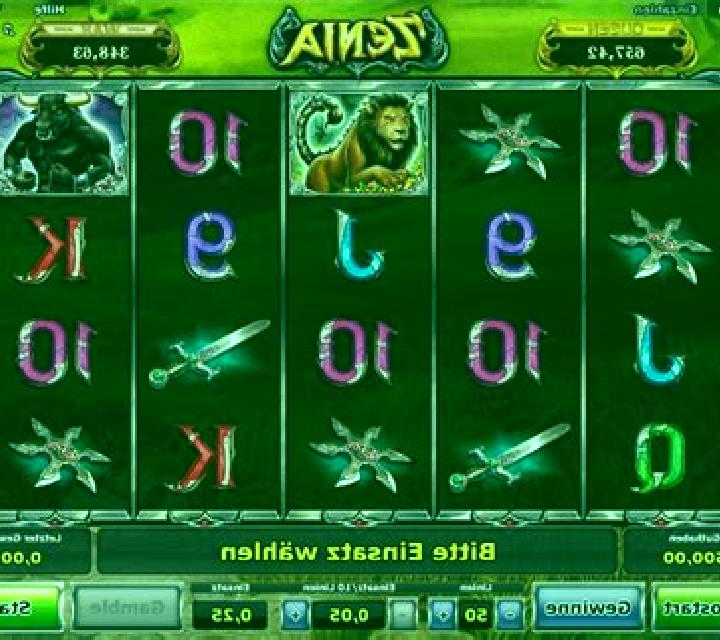 Zenia Queen of War online slot