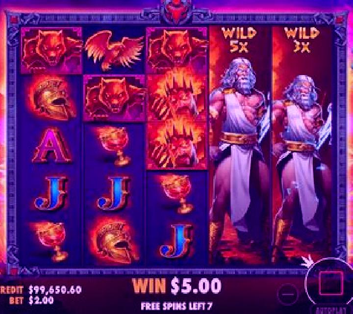 Zenia Queen of War slot game