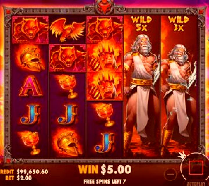 Zenia Queen of War slot machine