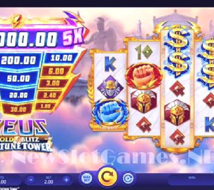 Zeus Gold Blitz Fortune Tower slot