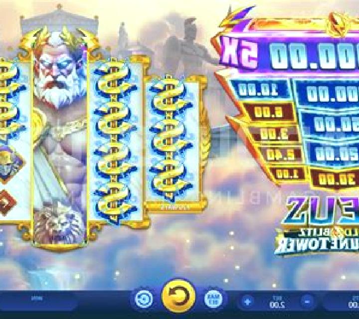 Zeus Thunder Tower slot machine