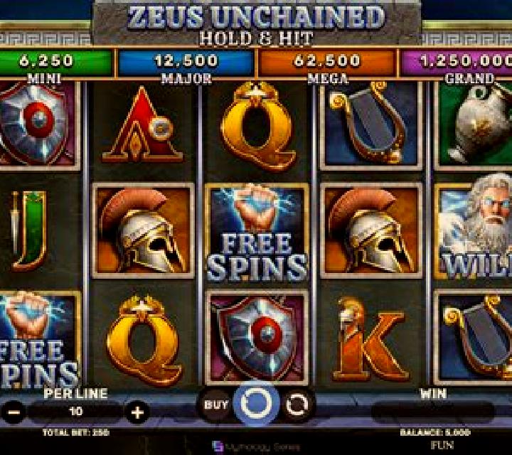 Zeus Unchained - Hold & Hit slot game
