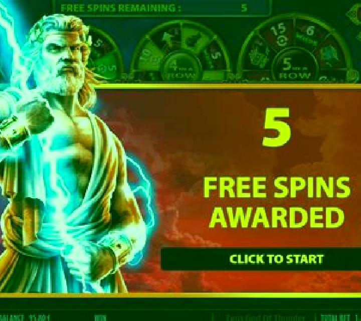 Zeus Vengeance slot game