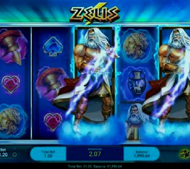 Zeus Wilds Spin Royal slot machine