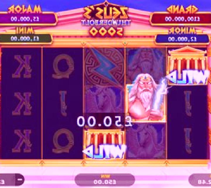 Zeus s Thunderbolt 5000 slot game