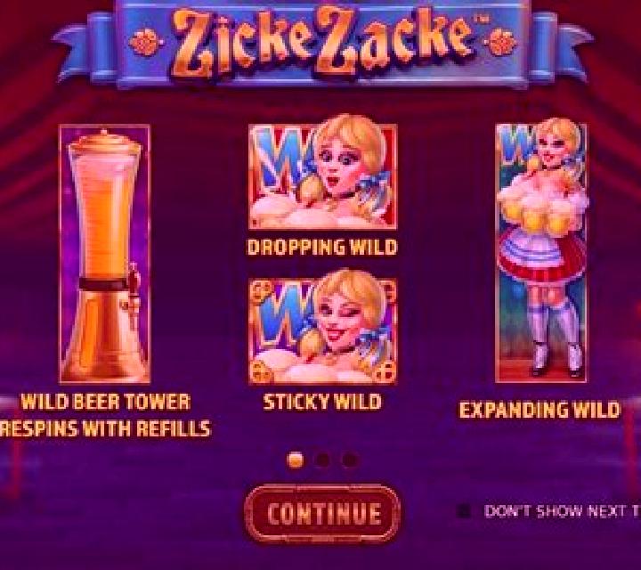Zicke Zacke online slot