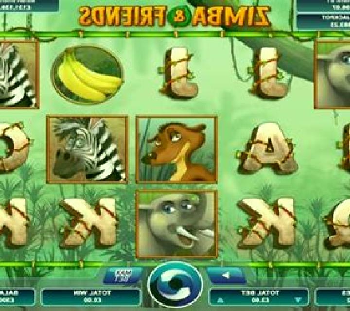 Zimba and Friends slot game