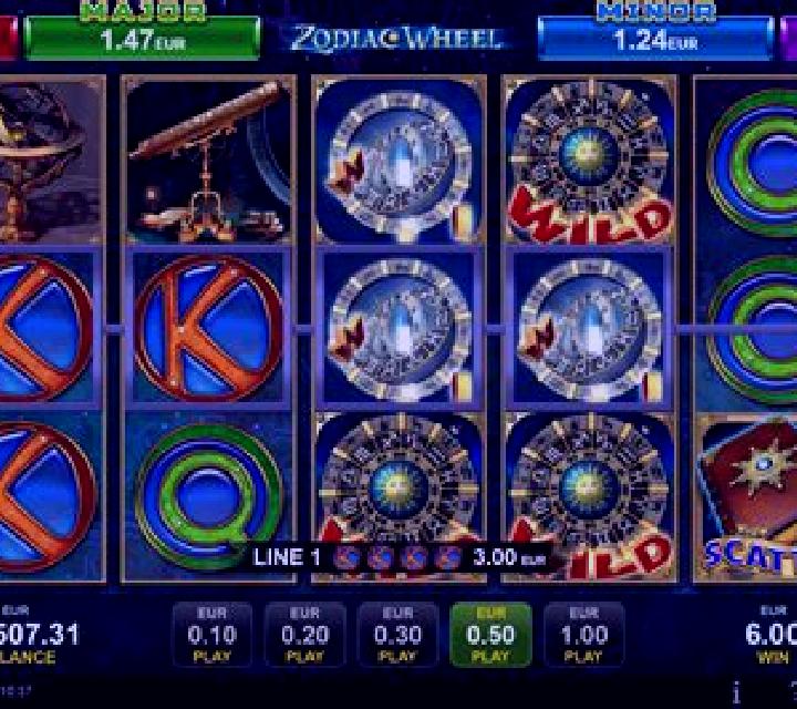 Zodiac Wheel (EGT Digital) slot machine