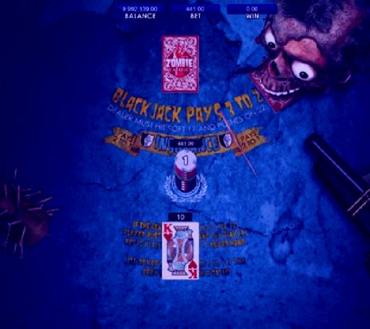 Zombie Blackjack slot