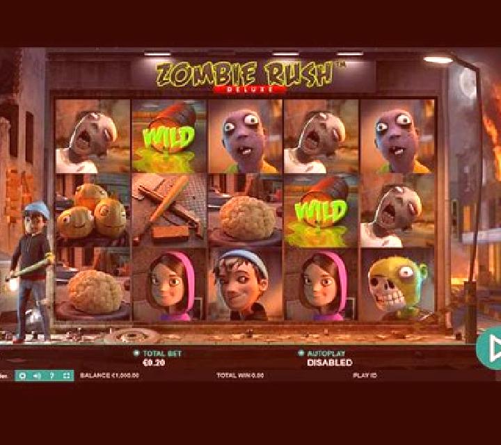 Zombie Rush (Leander Games) online slot