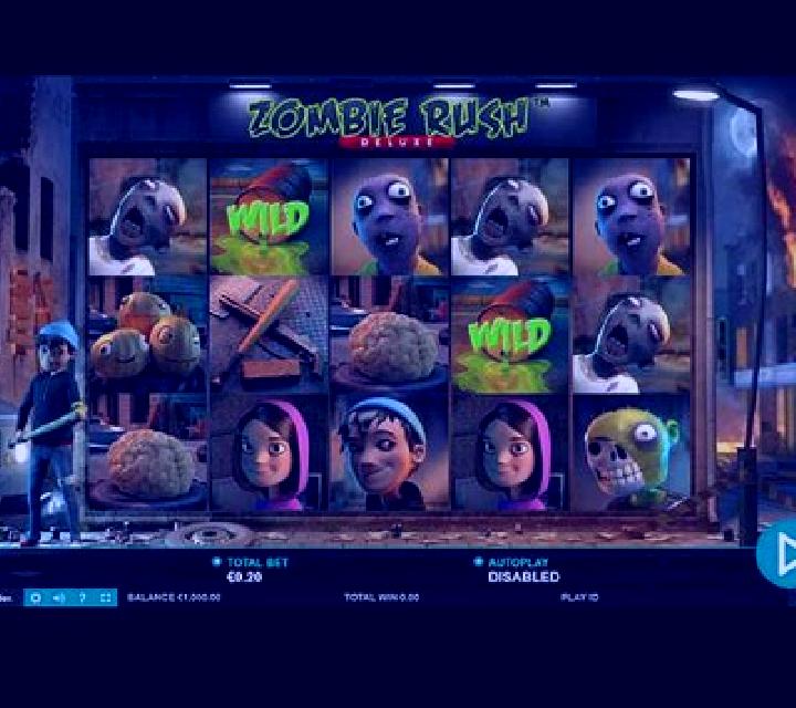 Zombie Rush (Leander Games) slot machine