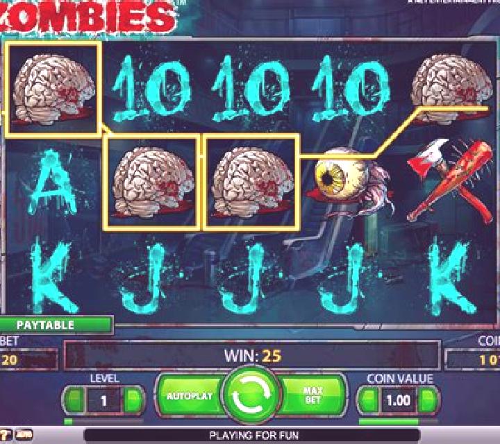 Zombies (NetEnt) slot machine