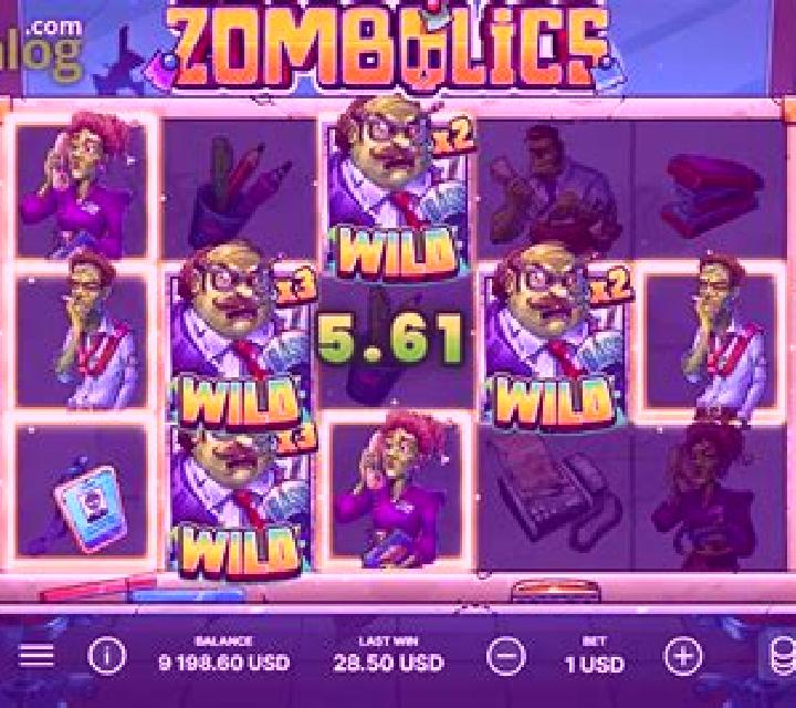 Zombolics online slot