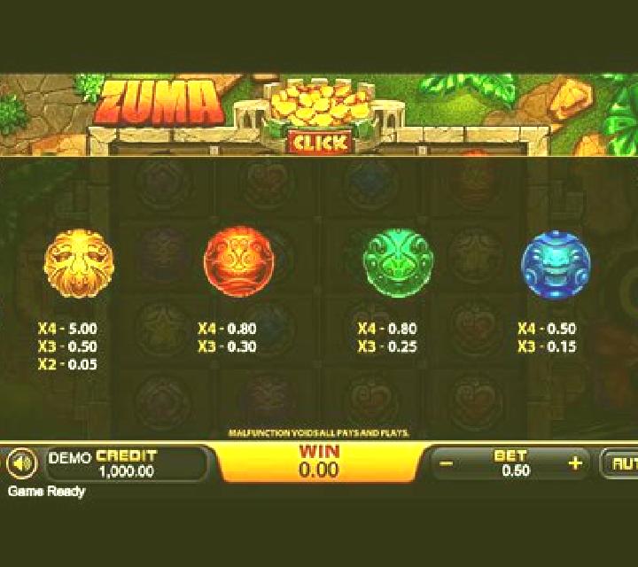 Zuma (PlayStar) slot